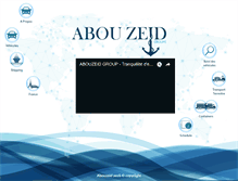 Tablet Screenshot of abouzeid.be